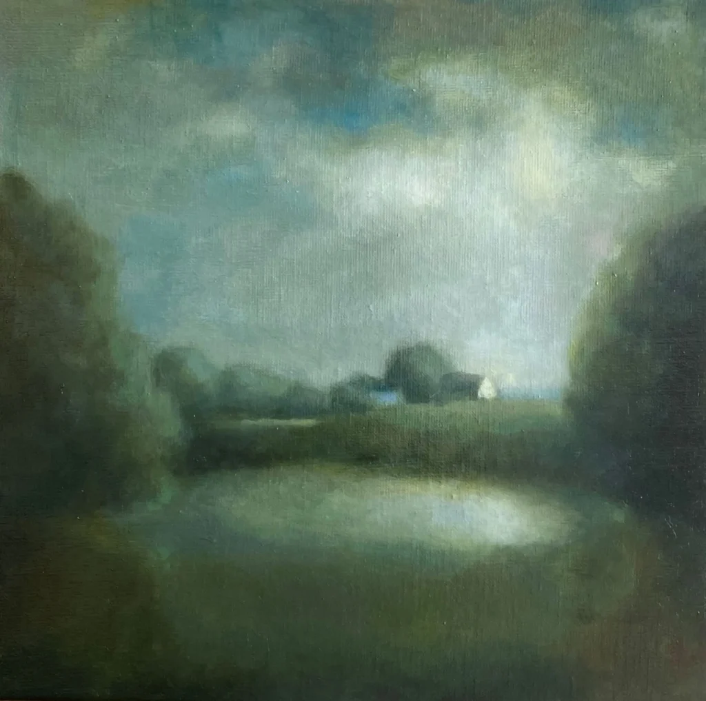 Au bord de l'eau - 202640 x 40 cm