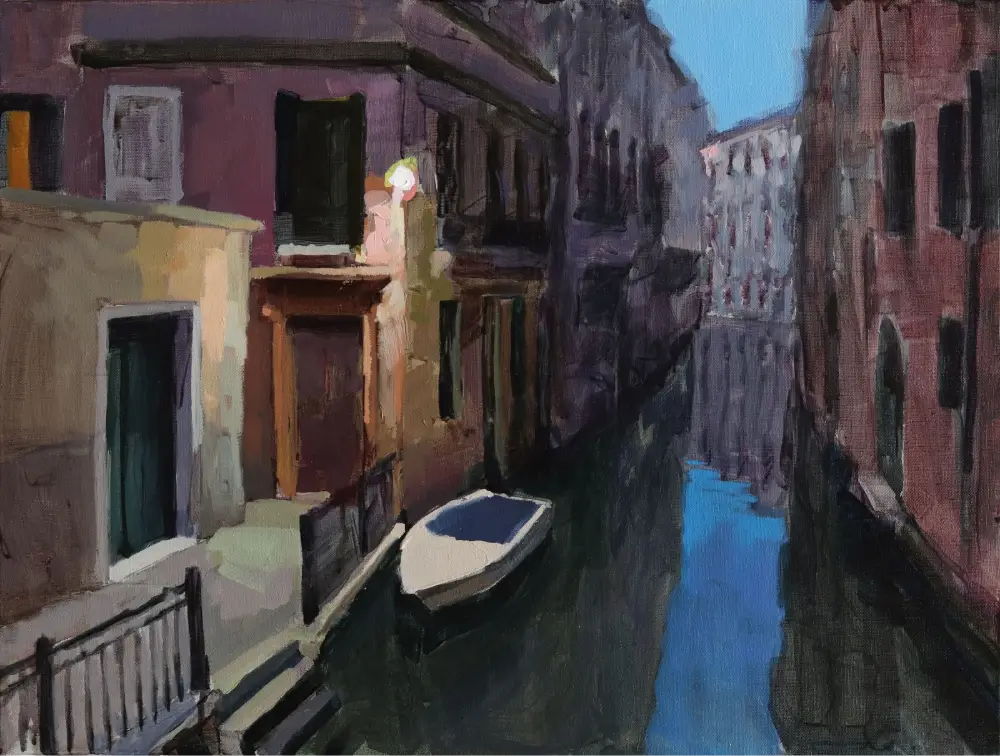 Bateau sous la lampe