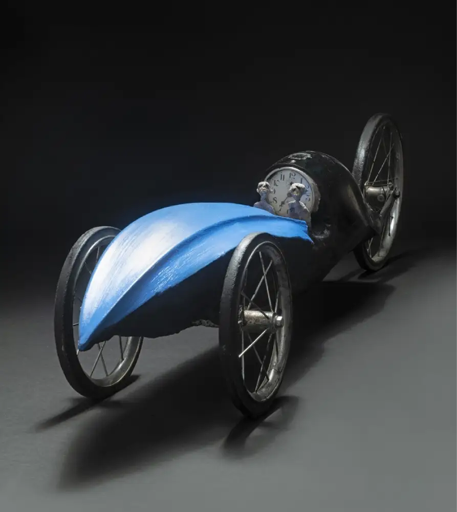 Cabriolet bleu II
