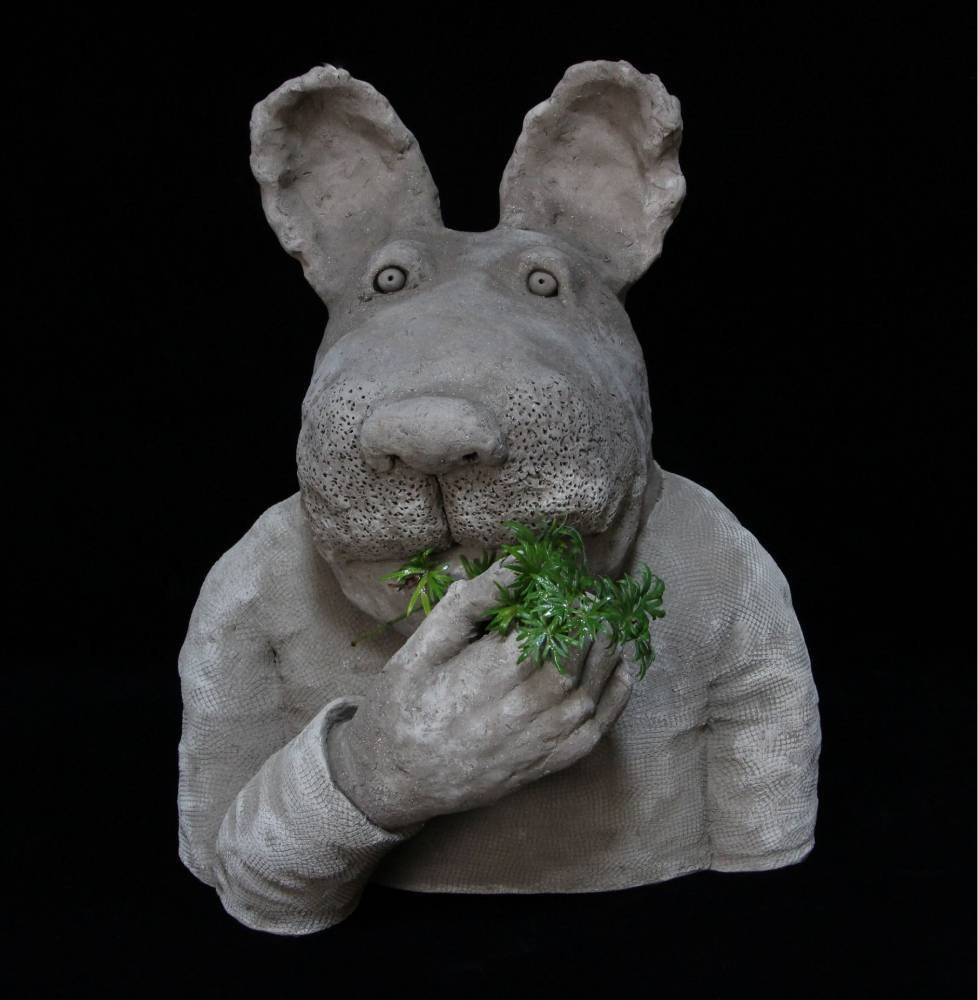 Le chien végétarien